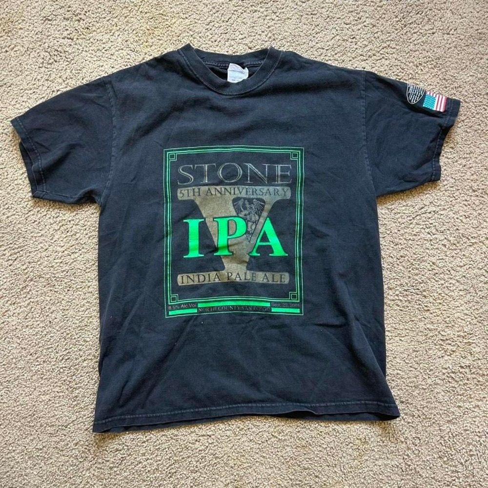 Stone Brewing‎ 5th Anniversary IPA T-shirt